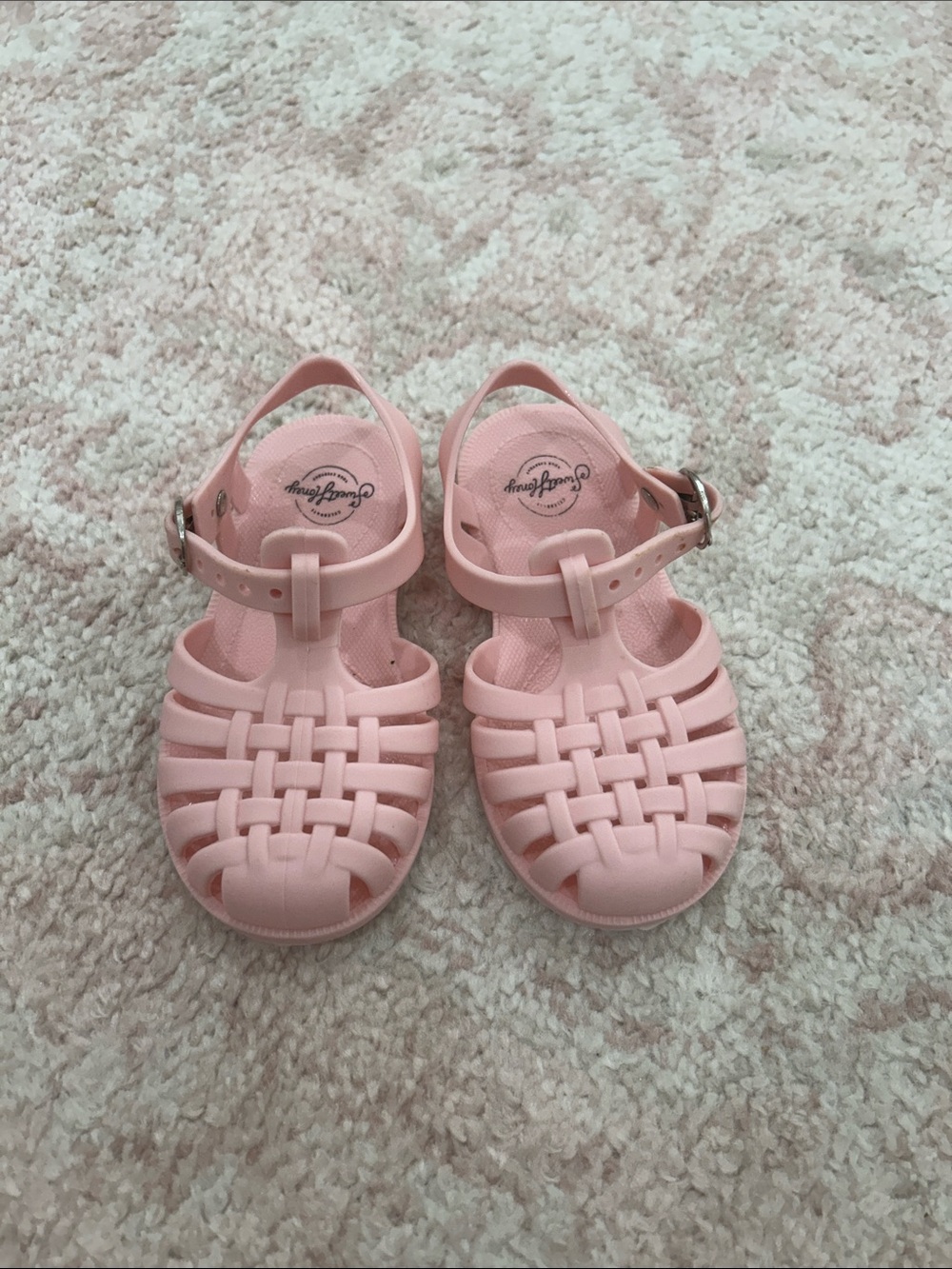Sweethoney Pink Jelly Sandals